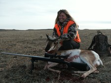 Patti and a 738 yard antelope