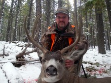 A heavy montana buck