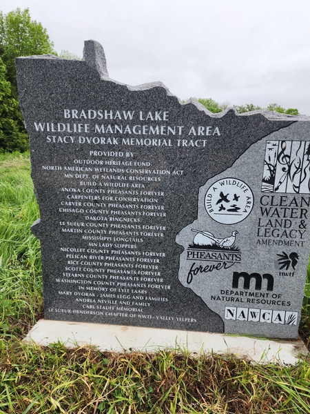 Stacy Dvorak Tract Dedication