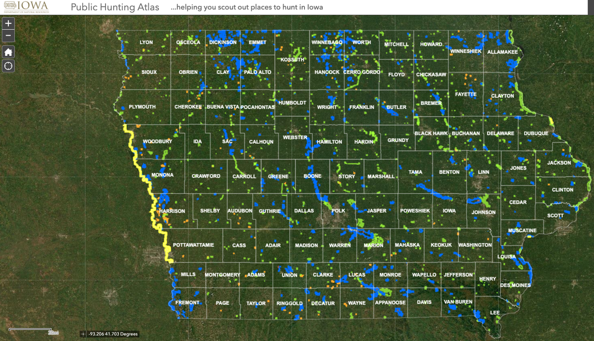 Iowa Public Hunting Atlas