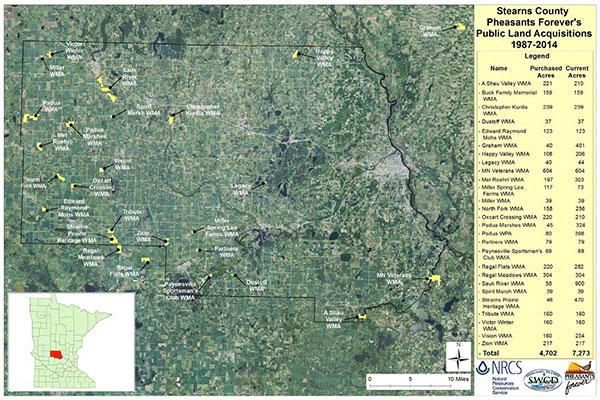 SCPF Public Land Acquisitions 1987-2014