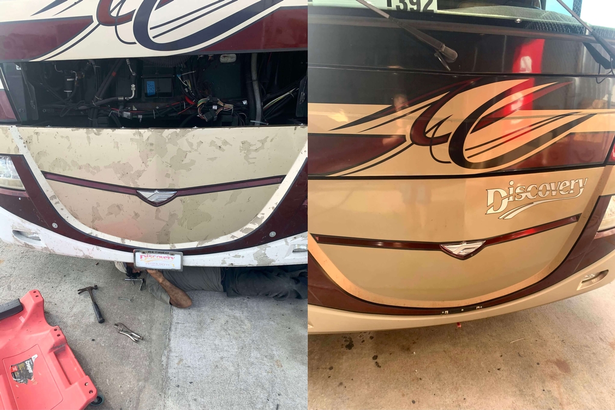 Experience the Talin Advantage RV Paint Repair in Florida