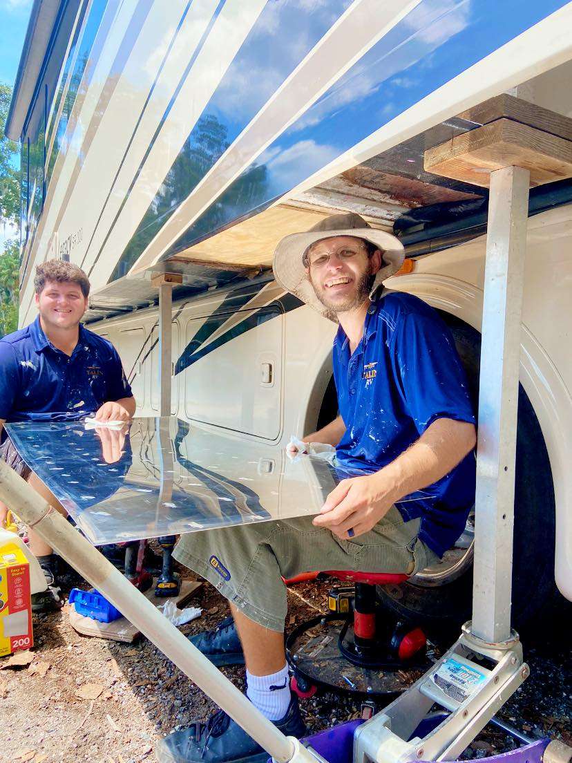 RV Slide-Out Floor Repair in Florida