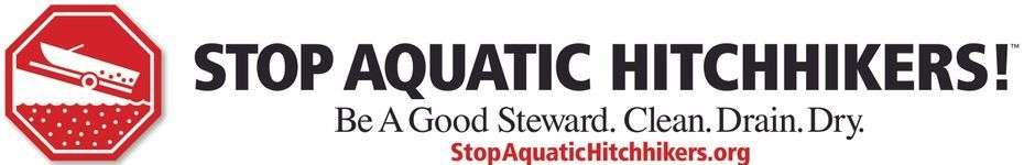 Stop Aquatic Hitchhikers logo