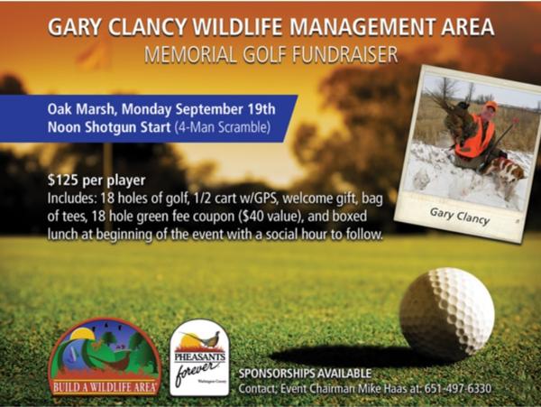 Gary Clancy Memorial Golf Event 2016