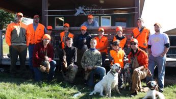 2014 Youth mentor hunters,mentors,and 4 legged helpers